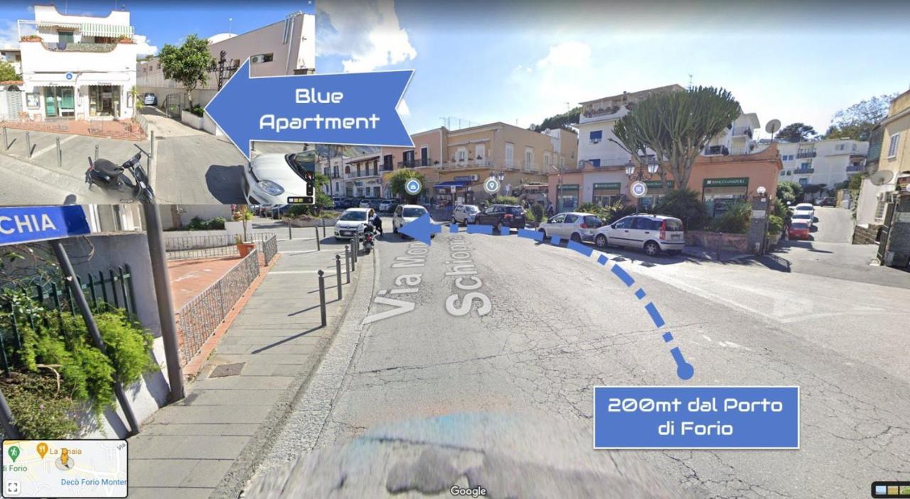 Blue Apartment Forio  Bagian luar foto