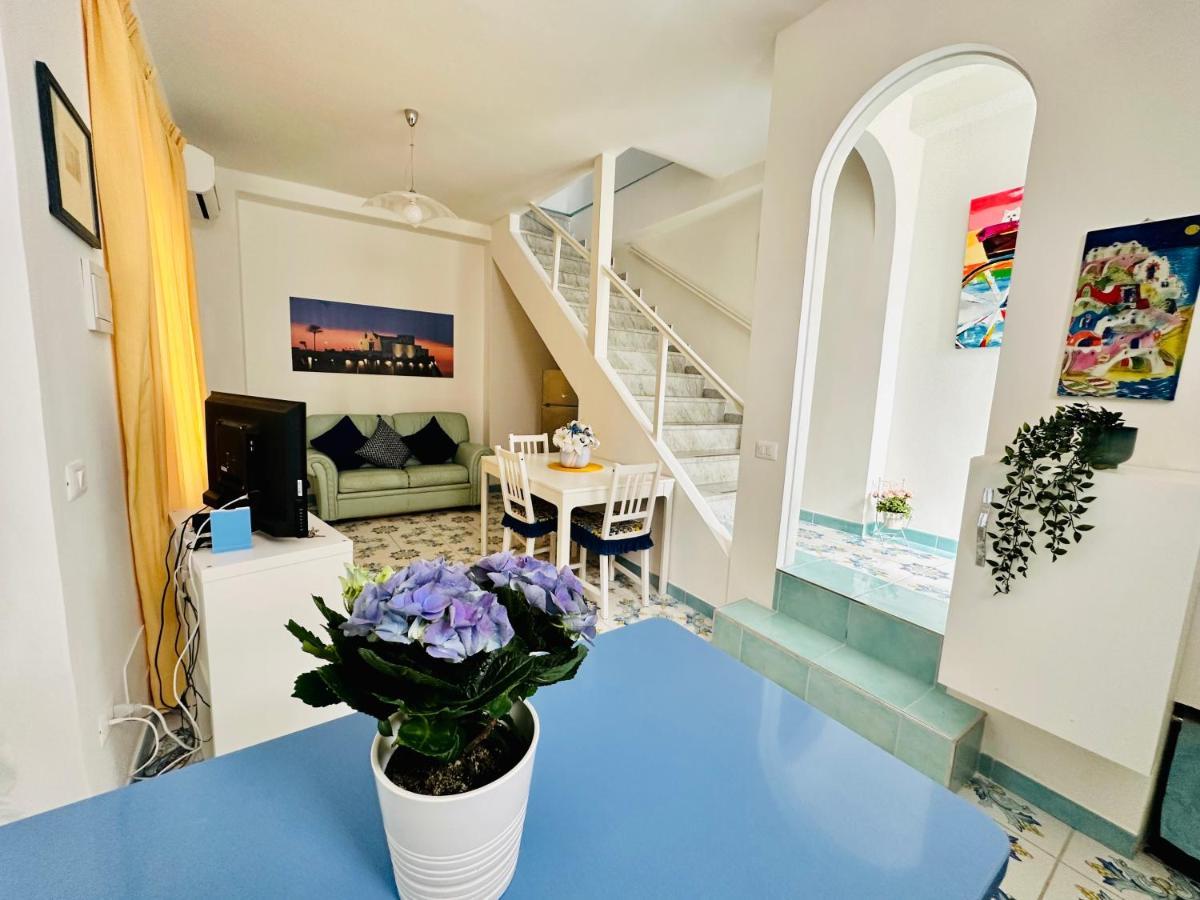 Blue Apartment Forio  Bagian luar foto