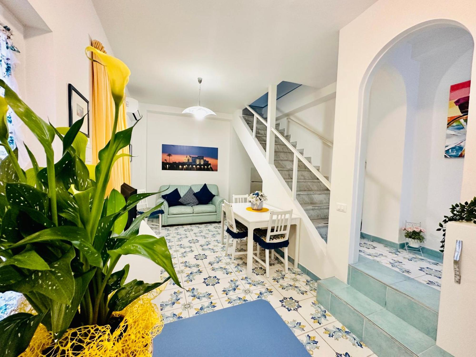 Blue Apartment Forio  Bagian luar foto